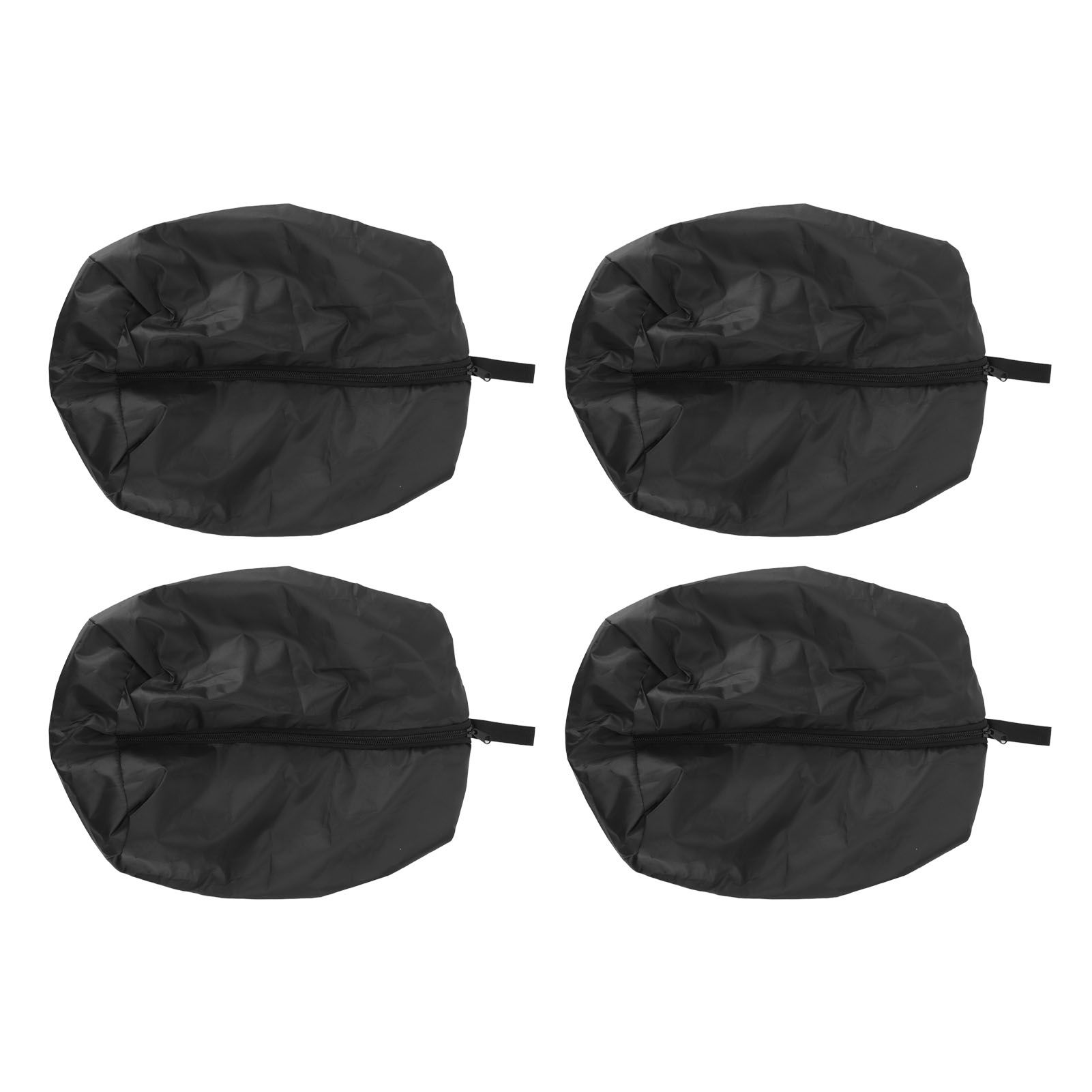 4PCS Travel Shoe Bags Large Capacity Waterproof Black Travel Clothes Storage Bag with Zipper for Home Travelling Gym 43x23CM โ image 6