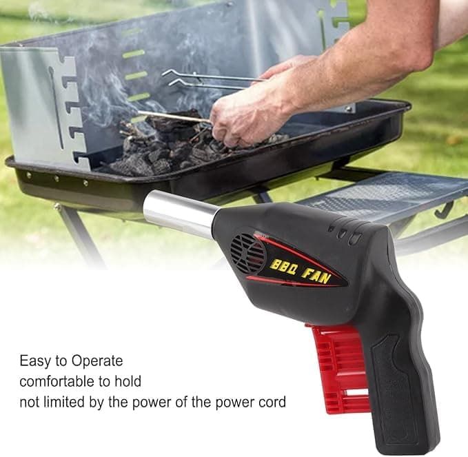 Portable Grill Fan Air Blower for Outdoor Grill — image 4