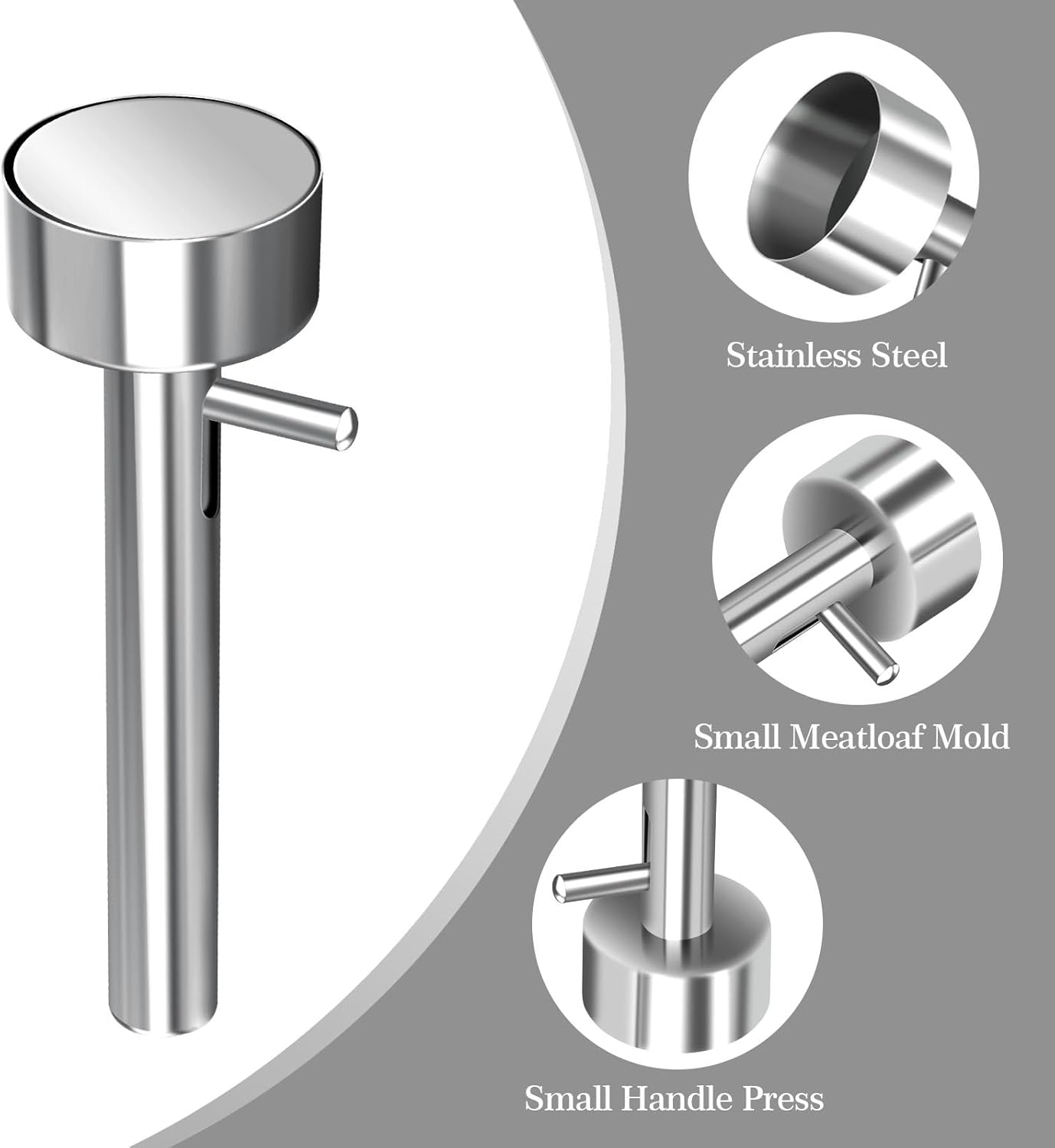 Professional Patty Maker with Thumb Grip - Perfect for Falafel Burgers and Meatballs — image 4