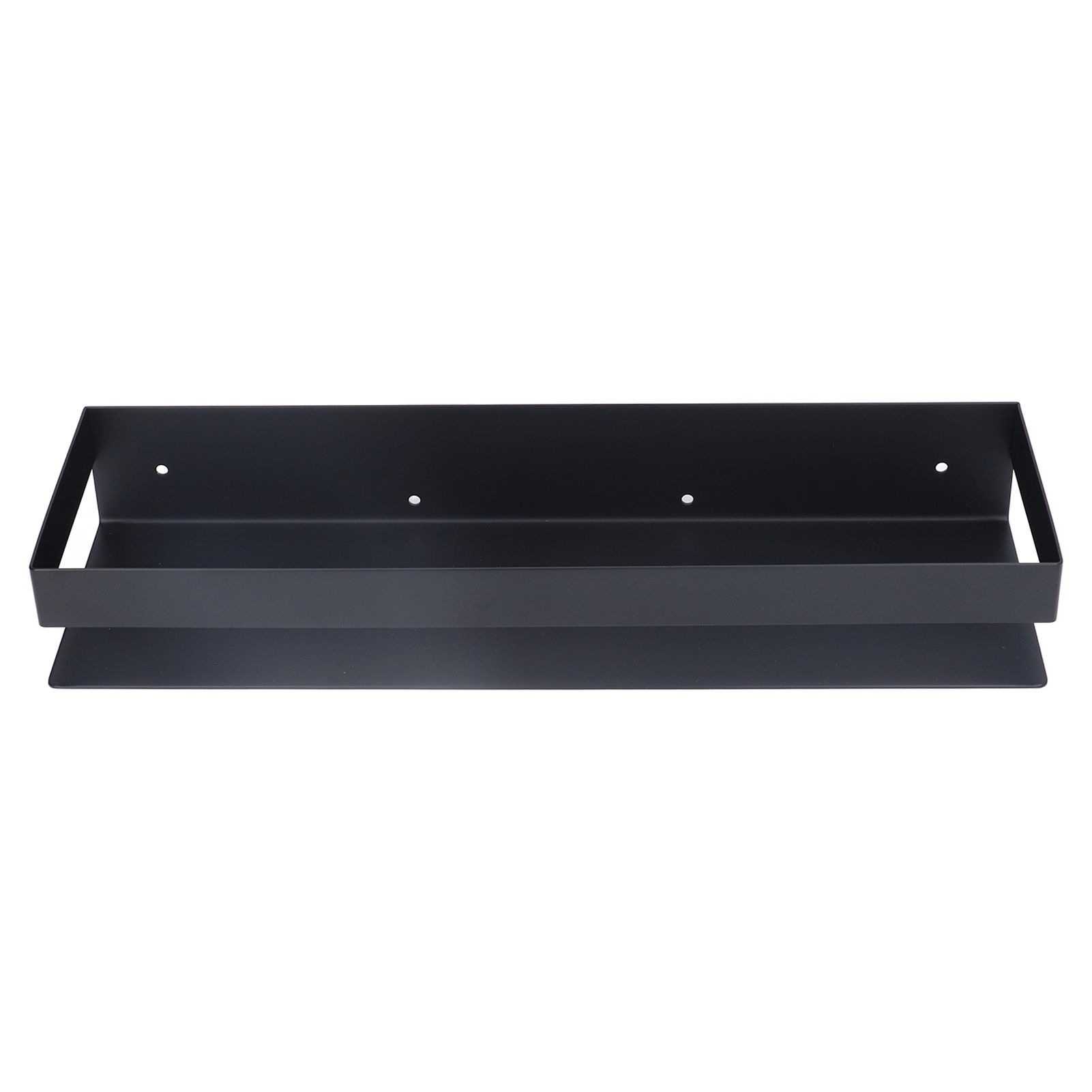 40cm Bathroom Wall Shelf Modern Simple Preservative Stainless Steel Waterproof Shelf for Kitchen Bedroom Matte Black โ image 4