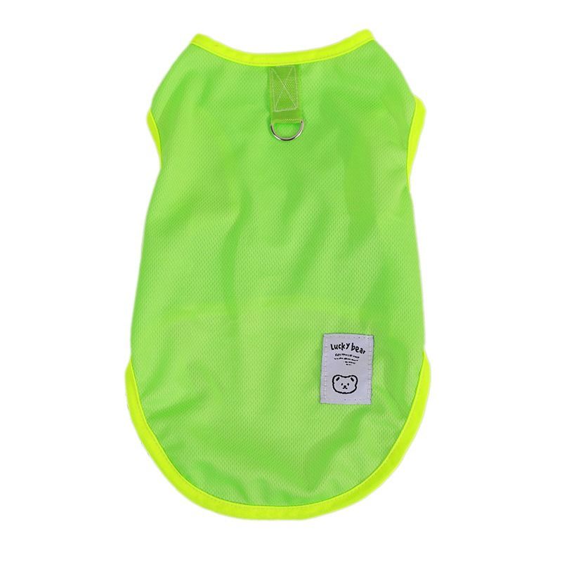 Dog Vest Breathable Summer Pet Clothing with Leash Clip โ image 5