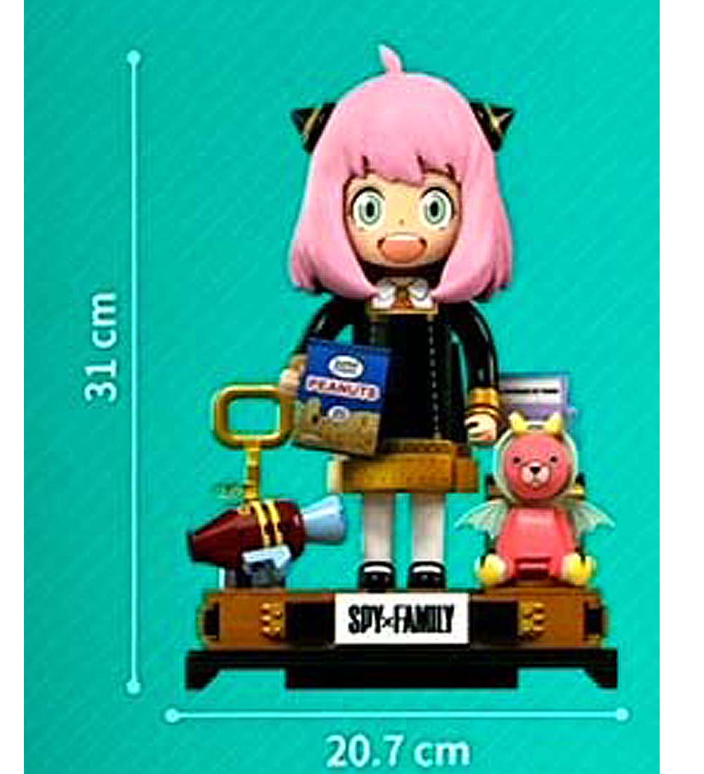 Kalos 31cm Anya Forger Face Changing Building Block Figure Spy X Family โ image 5