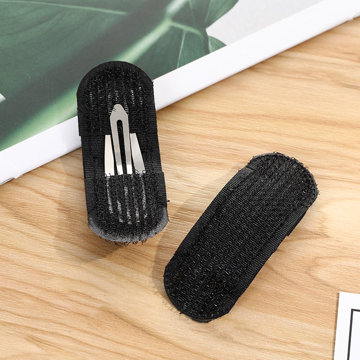 Set of 2 Hair Volume Clips | Invisible Hair Volume Enhancer | Invisible Hairpin | Hair Accessory | Black — image 5