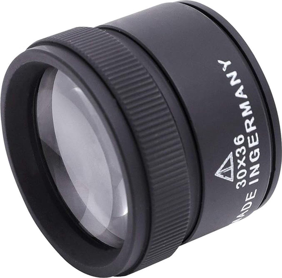 Jeweler's Magnifier - Pocket Magnifier - Mini Magnifying Glass - Pocket Magnifier - 30x36 - Magnification 30 - Lens 36mm diameter - Black - Zinc Alloy โ image 4