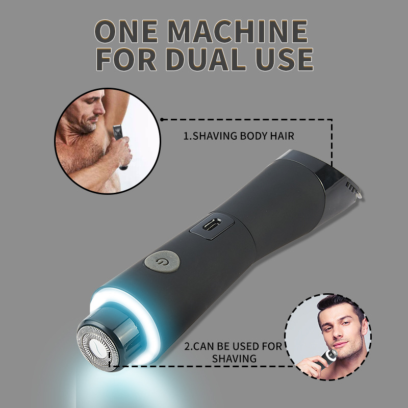 Black Electric Shaver for Women - Painless Hair Remover with USB Charging โ image 4