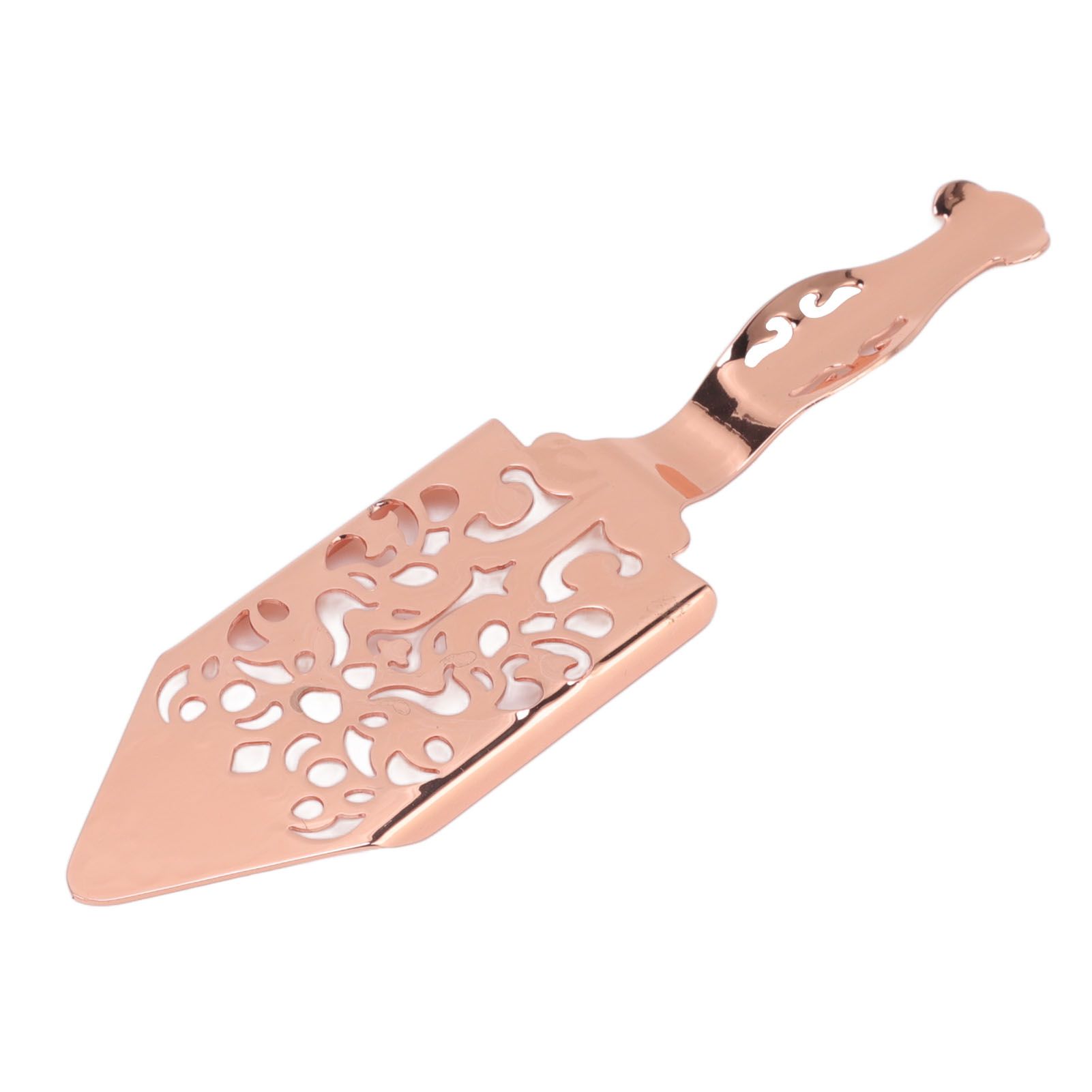 Absinthe Spoon Vintage Hollow Design Stainless Steel Wormwood Cocktail Bar Glass Cup Drinking Filter Spoon Rose Gold — image 2