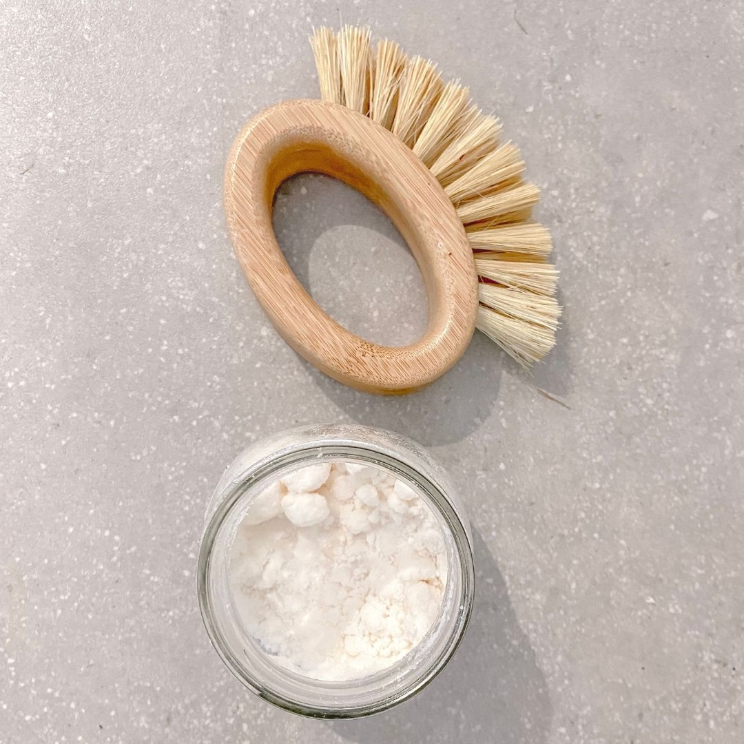 Bamboo Veggie Scrubber Brush — image 5