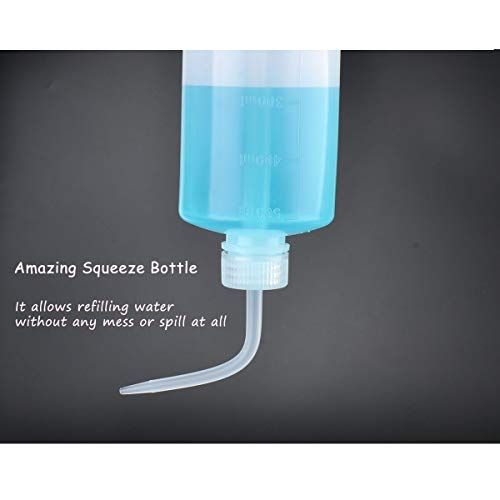 Extra Large Wash Bottle, Premium LDPE Plastic, 33.8oz (1000mL/1L) Capacity, Economy Wash Bottle Squeeze Bottle — image 5