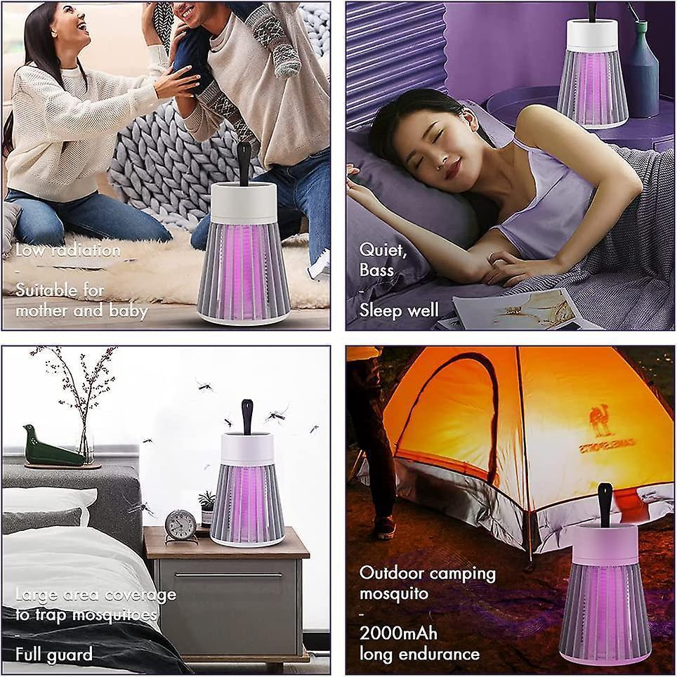 Electric Lamp Portable USB LED Light for Home Bedroom Outdoor Camping โ image 2