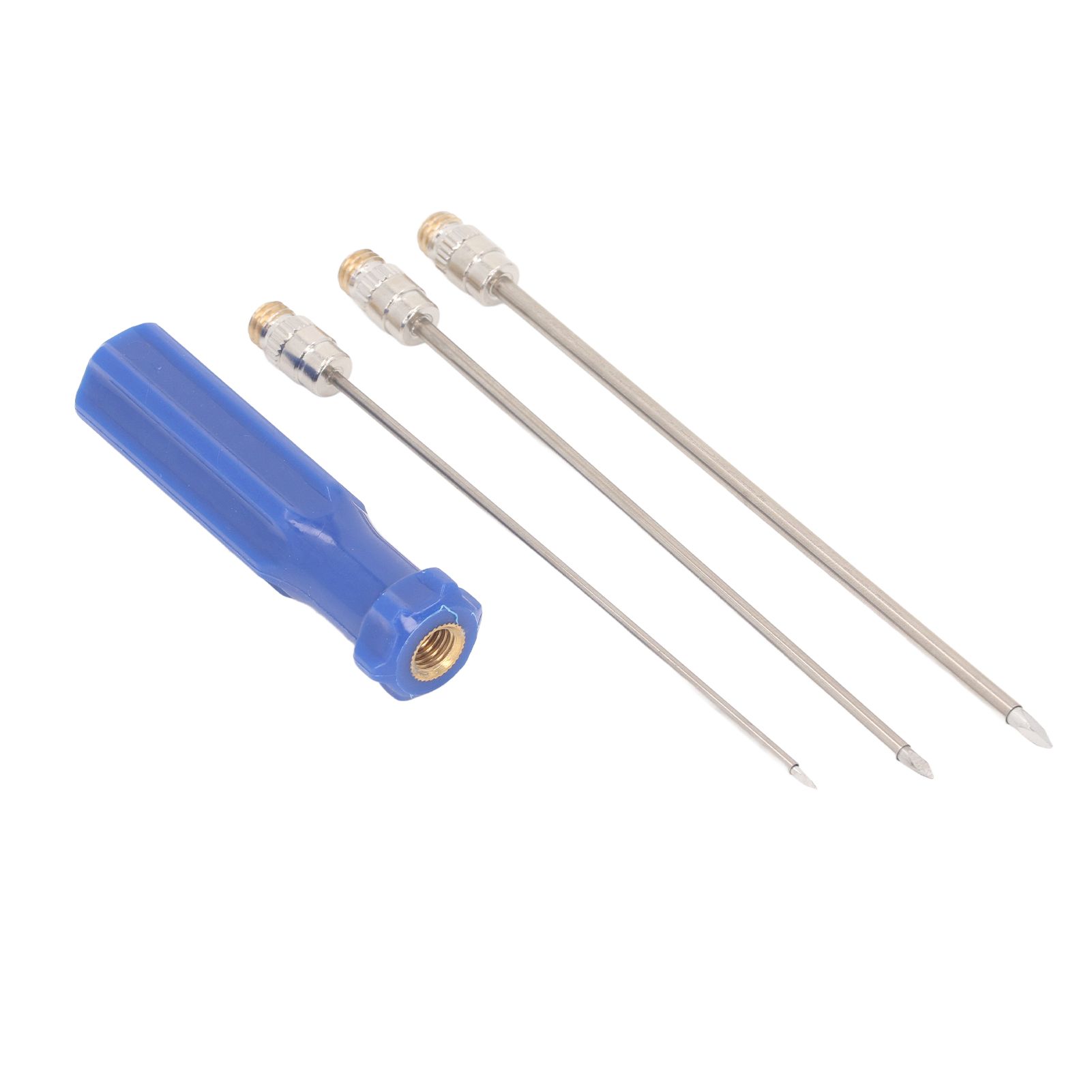 3PCS Livestock Trocar Stainless Steel Dispensing Stomach Deflation Needle Veterinary Equipment Surgical Instruments for Cattle Cow Rumen Puncture — image 2