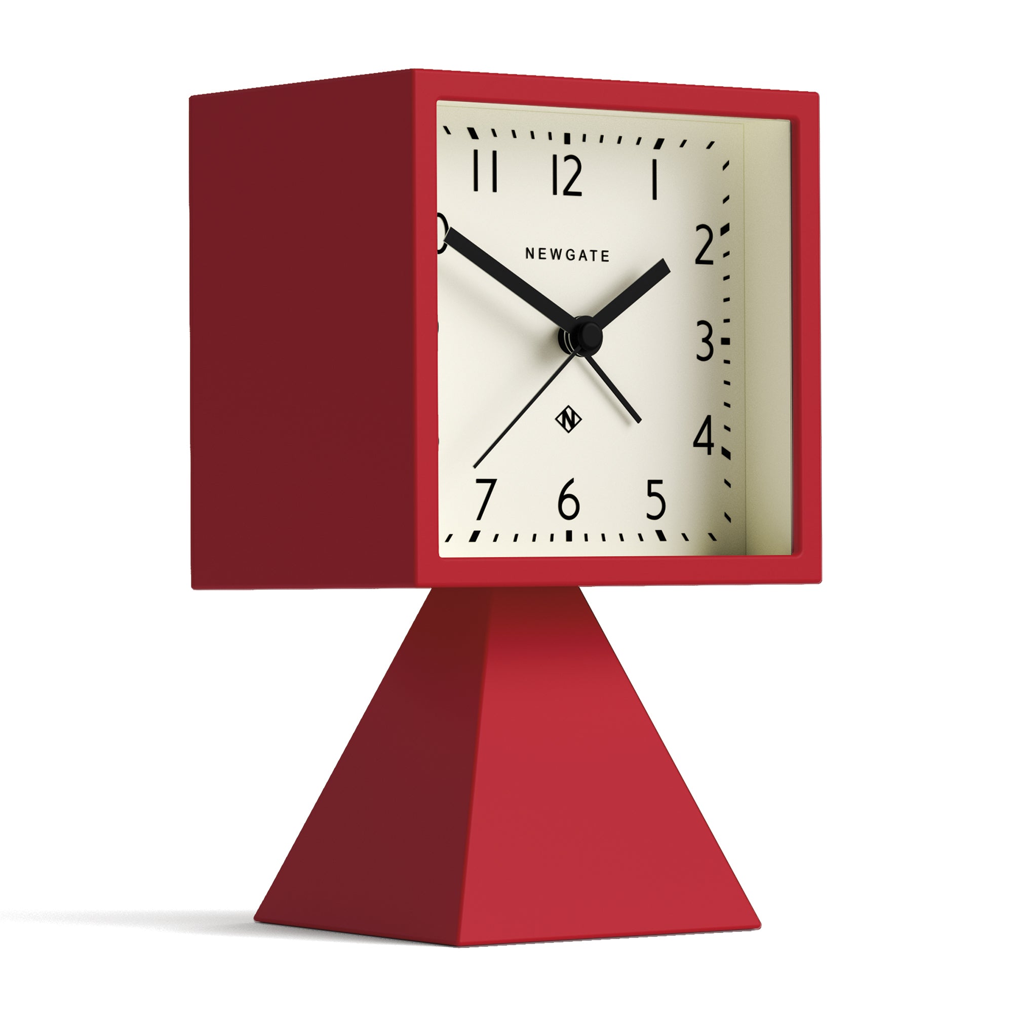 Newgate Brian Alarm Clock Fire Engine Red — image 2