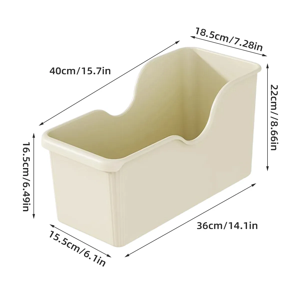 4PCS Wheeled Kitchen Storage Box Large Capacity for Pots Spice Bottles — image 3
