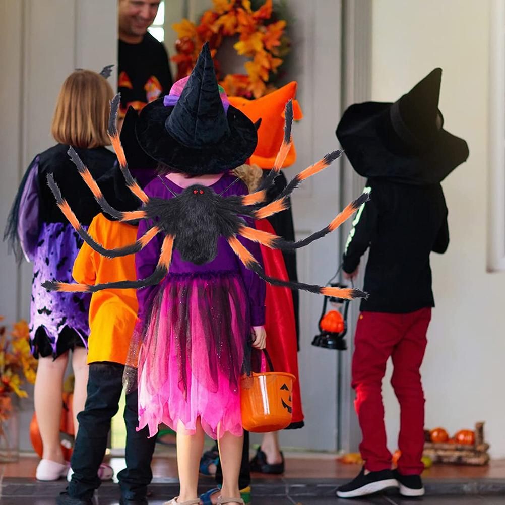 Halloween Giant Spider Backpack Spider Halloween Costume Indoor Outdoor Yard Party Halloween Decor โ image 4