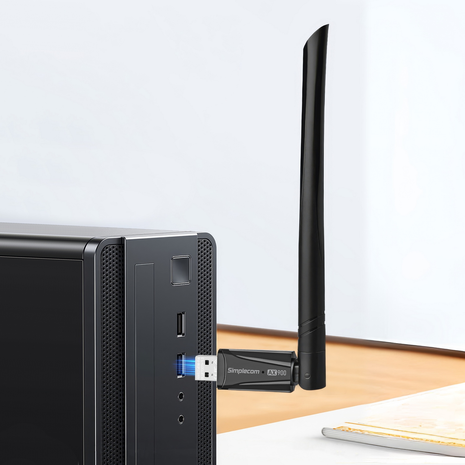 Simplecom NW831 Wi-Fi 6 and Bluetooth 5.3 Combo USB Adapter Dual Band AX900 โ image 5
