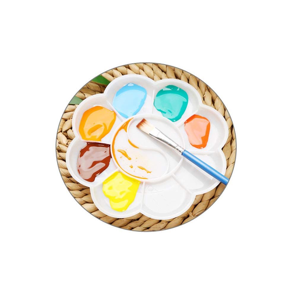 Children's painting art pigment multifunctional color matching plum blossom color palette, children's watercolor graffiti โ image 3