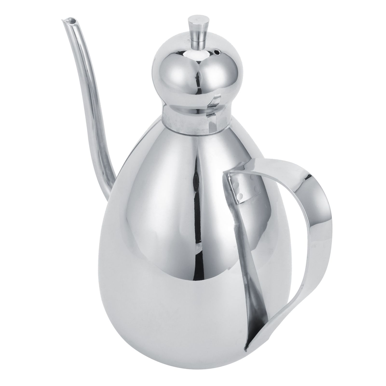 1L Oil Dispenser 304 Stainless Steel Oil Bottle Vinegar Pot Home Kitchen Storage Container — image 5