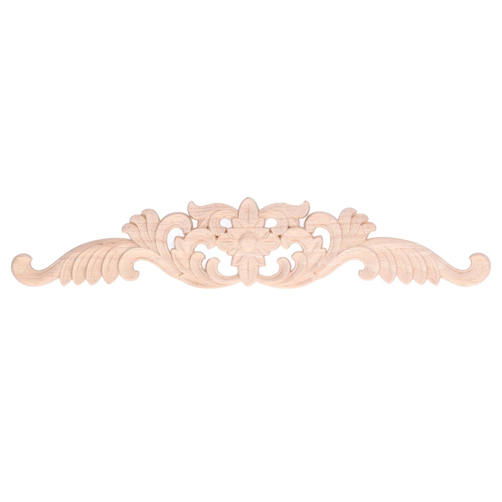 Wood Carved Applique Corner Frame Applique Eco Friendly Cabinet Furniture Decoration for Household