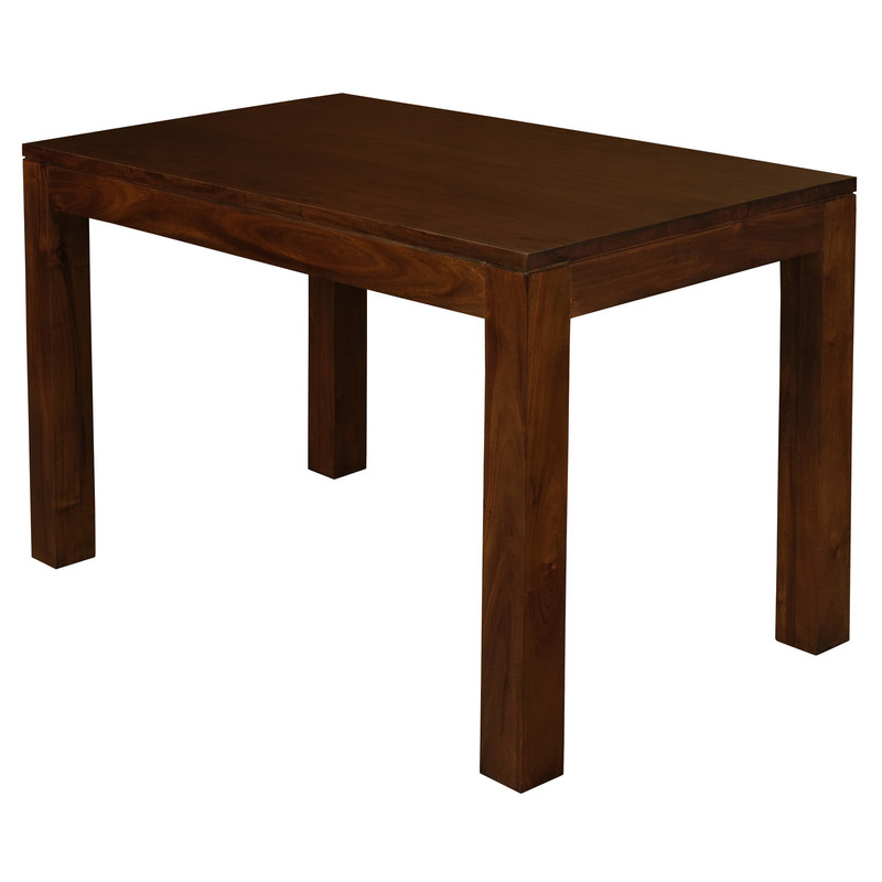 Amsterdam Solid Mahogany Timber Dining Table 120 × 70 cm (Mahogany)