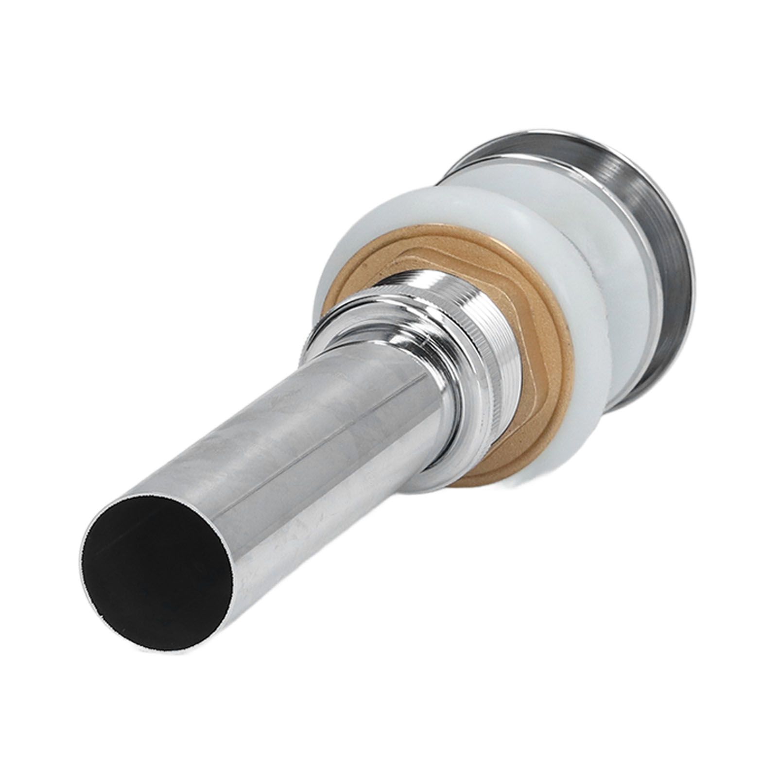 Sink Drain Stopper Copper Stainless Steel Bathroom Wash Basin Sink Drain Part for Home KitchenSilver with Overflow โ image 3