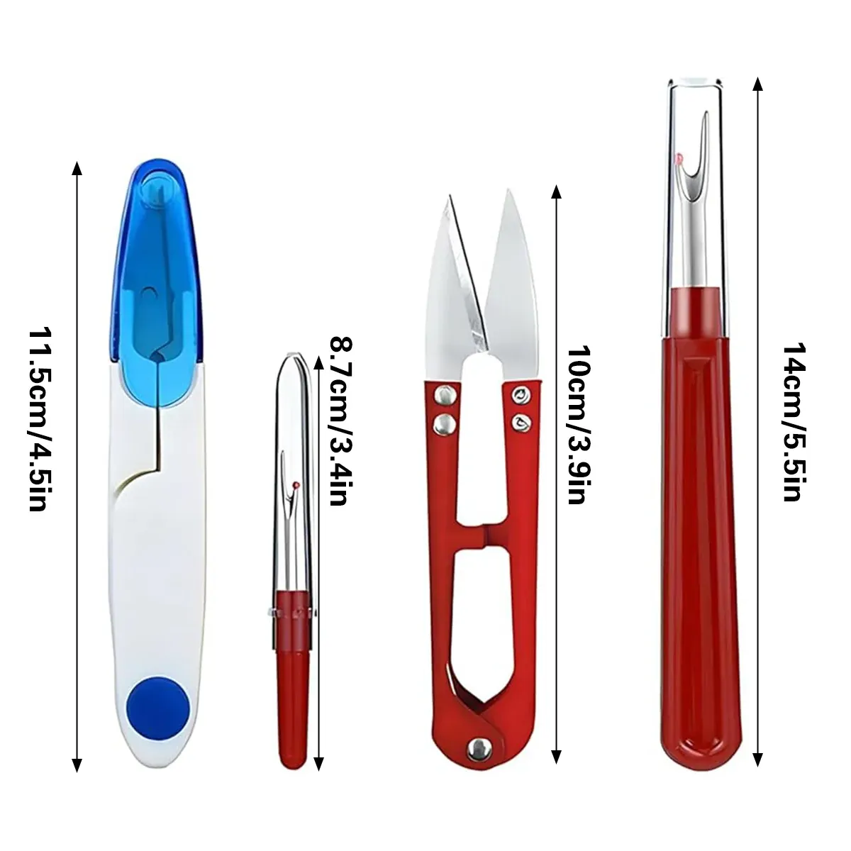 4PCS Sewing Craft Seam Ripper Thread Cutter Sharp Blade Easy To Use Durable — image 3