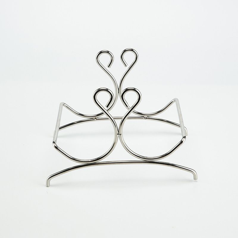Wine Rack 2 Stainless Steel Wine Bottle Racks, Red Wine Shelf, Red Wine Display Shelf, Waterproof and Rust Proof — image 2