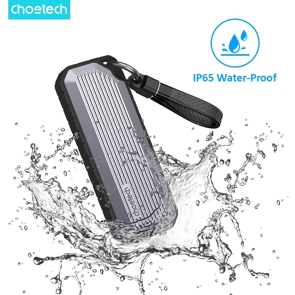 CHOETECH MSE004-GY USB3.2 Chips M.2 NVME / SATA SSD Protocol 10Gbps Transfer Speed Enclosure with IP65 water-Proof and Dust -Proof (Support 8TB Max) โ image 3