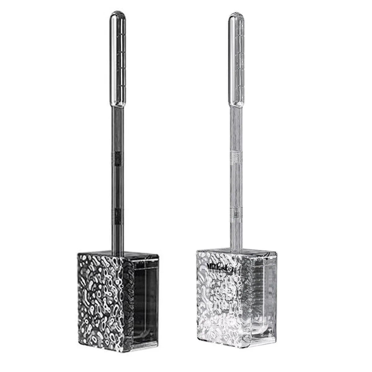 Corrugated Toilet Brush No Dead Angle Wall Hanging Toilet Cleaning Brush - Grey β image 3
