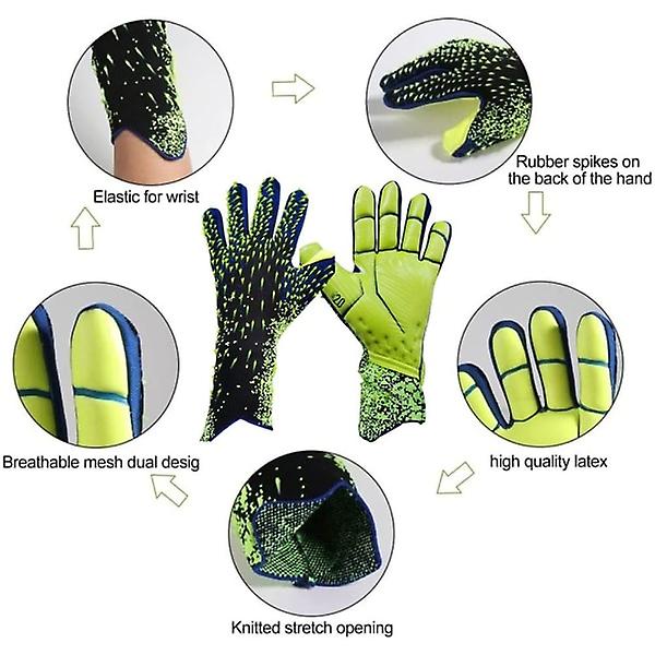 1 Pair Size 6 Goalkeeper Gloves Football Gloves — image 4