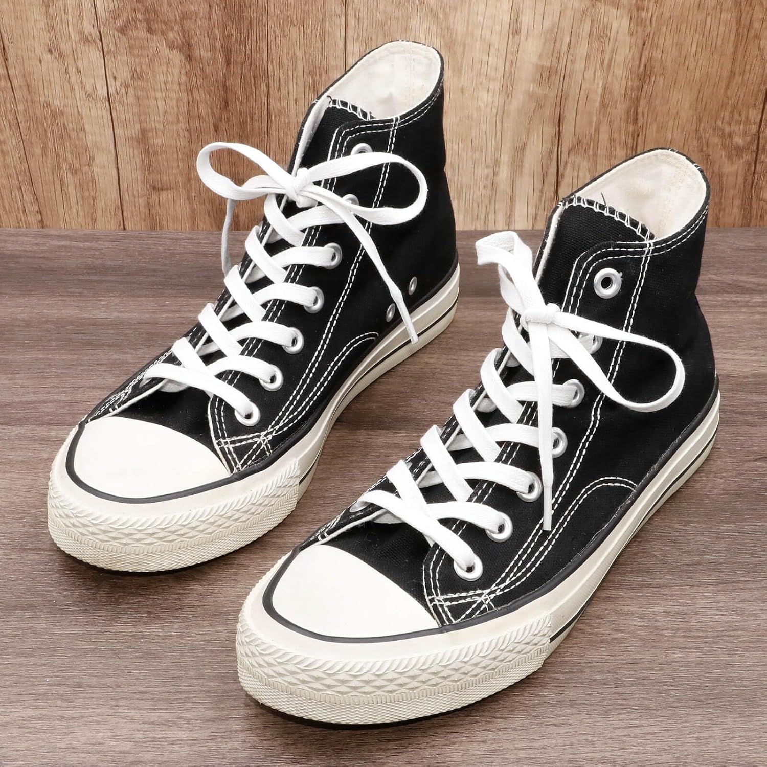 lat Waxed Cotton Shoelaces: Wax Shoe Laces or Sneakers Boot 2 Pair โ image 4