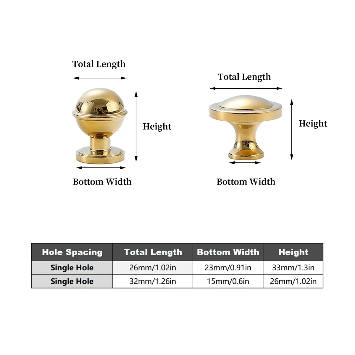 2 Sizes Light Luxury Wardrobe Handles Simple Single Hole Drawer Cabinet Pulls - Silver - 32mm โ image 4