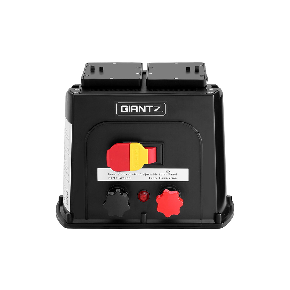 Giantz 8km Electric Fence Energiser PET Solar Energizer 0.3J โ image 3