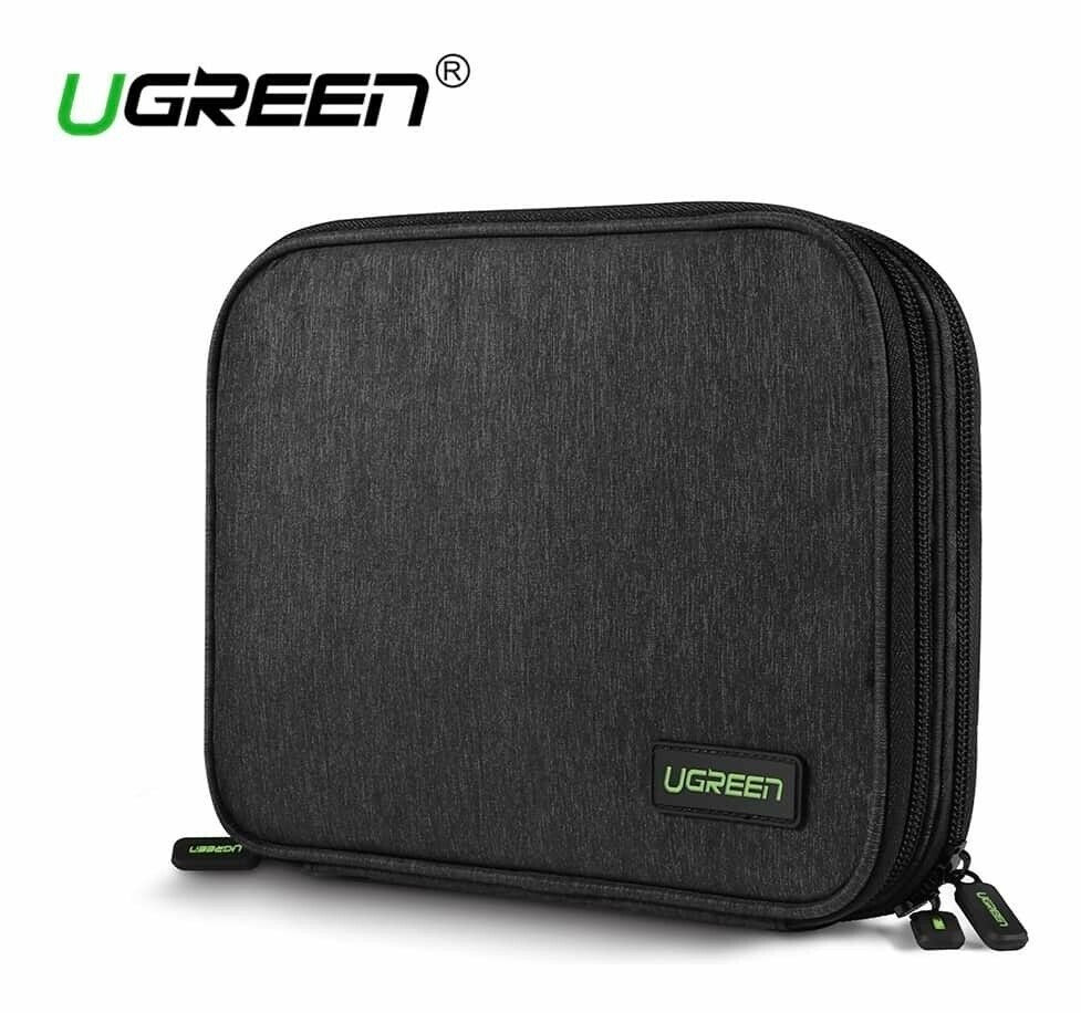 UGREEN 50147 Double Layer Electronic Accessories Organiser Travel Bag โ image 3