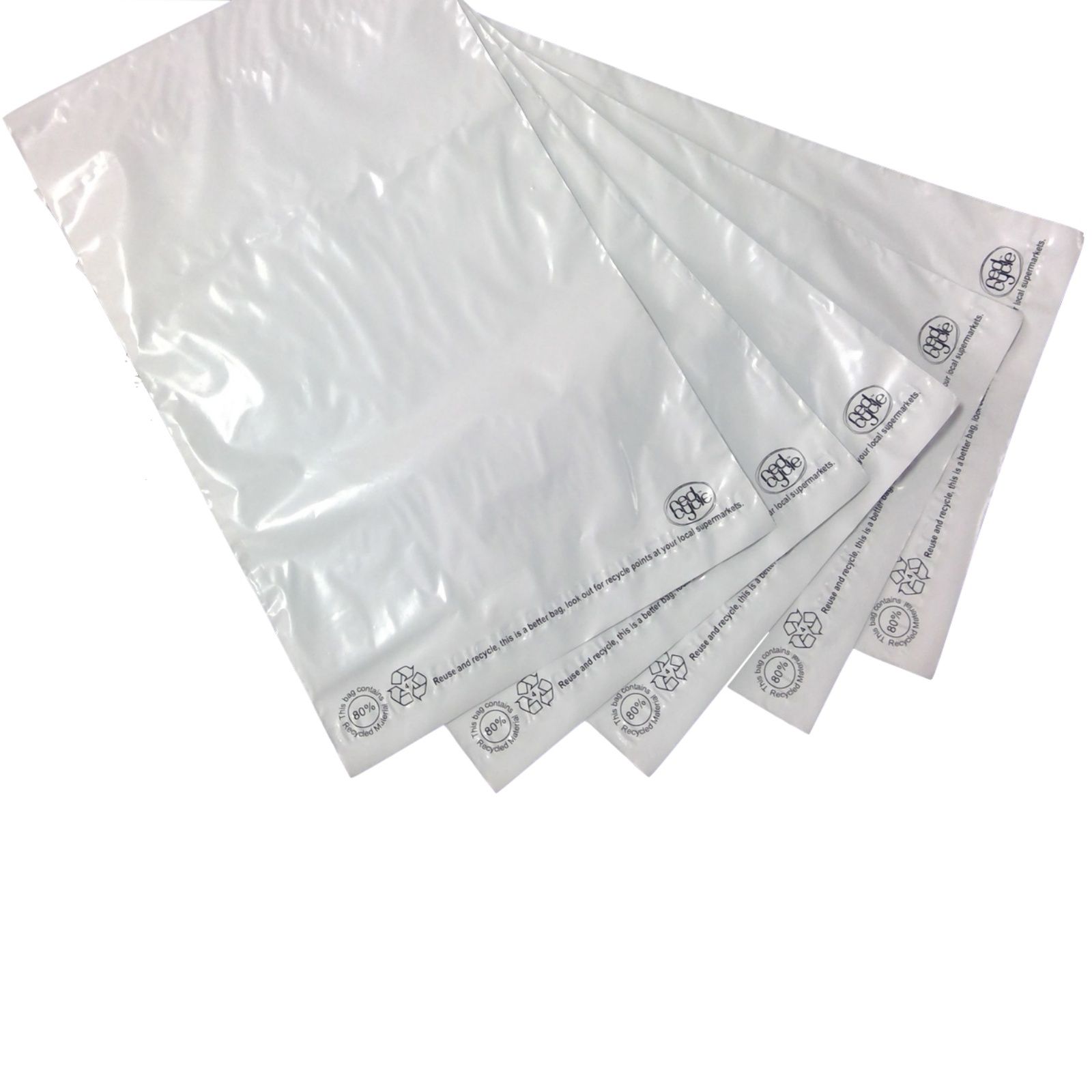 Enviro Recycled Courier Satchels Poly Mailer Bag Accredited Self Sealing Shipping - 5kg (510 × 435 × 50mm) — image 6