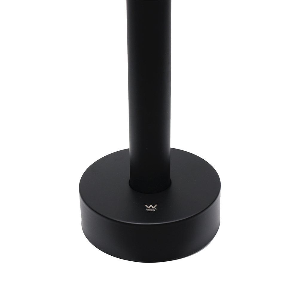 Matt Black Indoor Bathtub Filler Free Standing Mixer Faucet Tap Spout Watermark — image 6