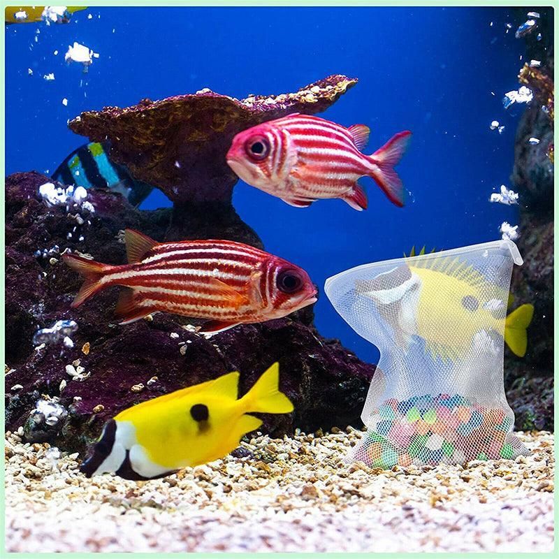 10Pcs Nylon Mesh Bags for Aquarium Pond Filter Media - 30CMx40CM — image 6