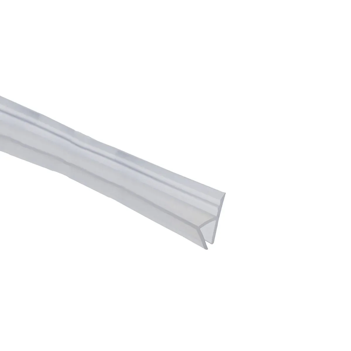 Sealing Strip Windproof Silica Gel Strip for Glass Doors Windows Anti Collision - 1cm x 100cm