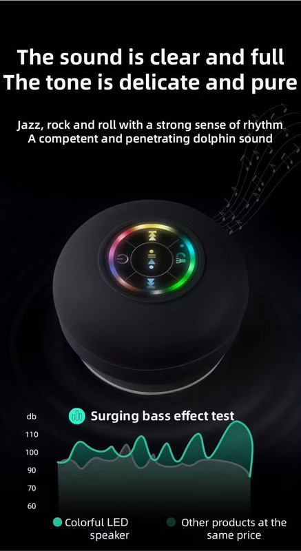 Portable Wireless Speaker with Suction Cup โ image 4