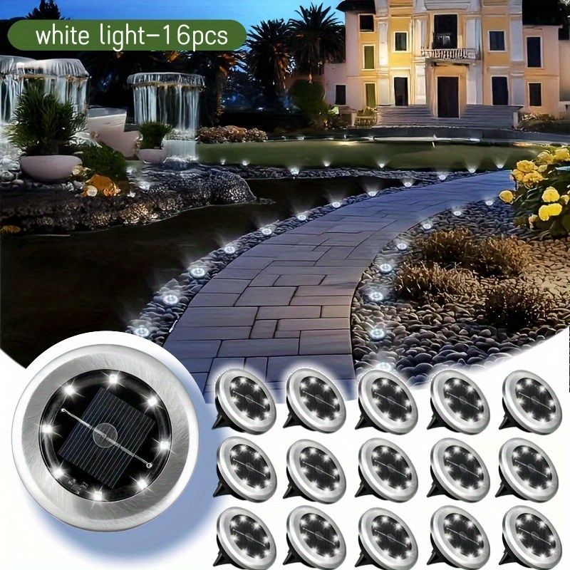 solar ground disk lights β image 5