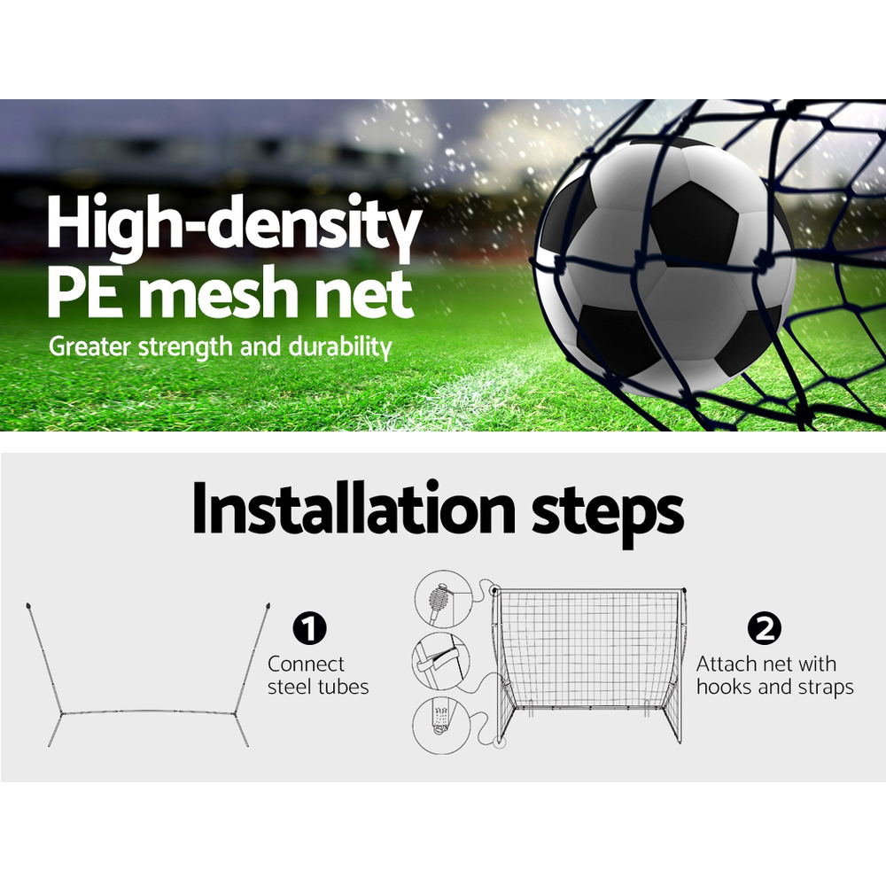 Everfit 3.6m Football Soccer Net Portable Goal Net Rebounder Sports Training โ image 4