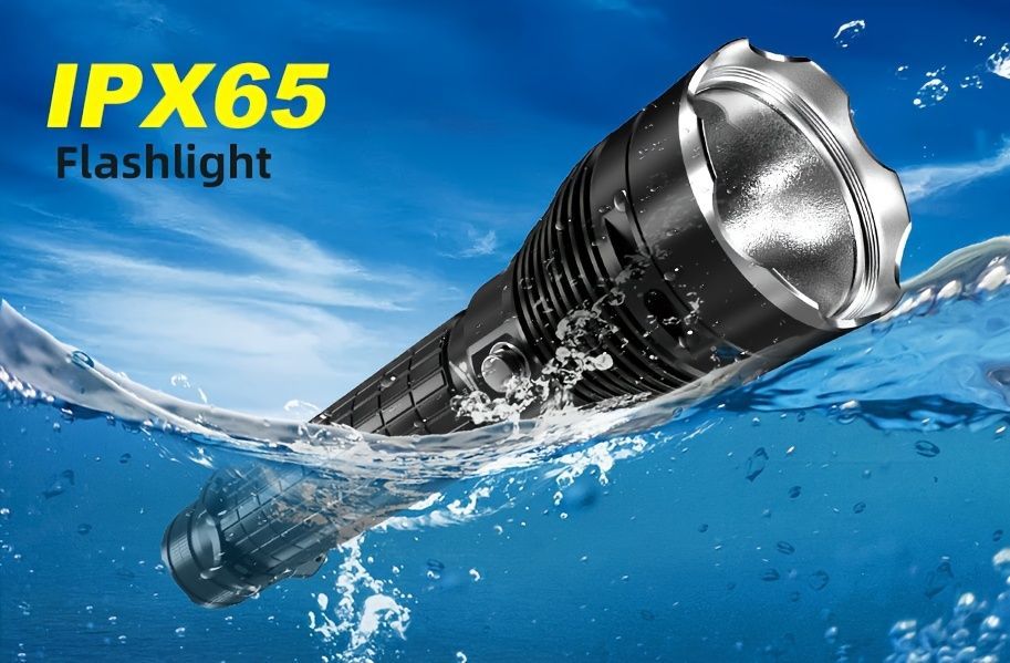 LED diving flashlight