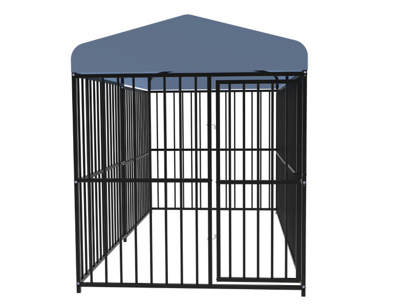 Pawhub Heavy Duty Dog Cage Black Metal Kennel Indoor Outdoor 3M — image 3
