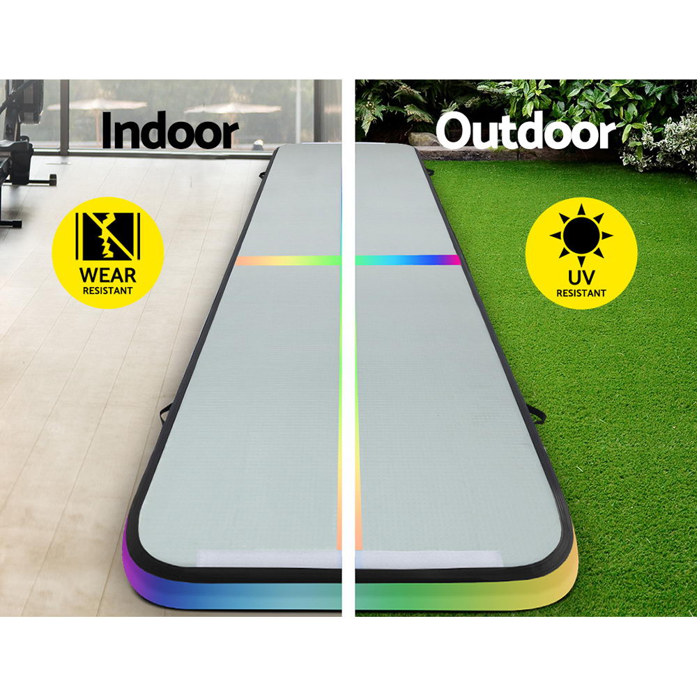 Everfit 5X1M Air Track Inflatable Tumbling Mat Gymnastics Yoga Mat — image 6