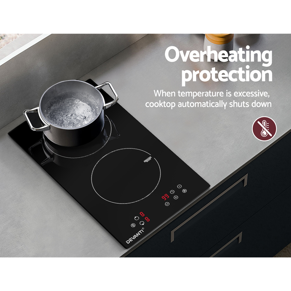 Devanti Induction Cooktop 30cm Electric Cooker โ image 6
