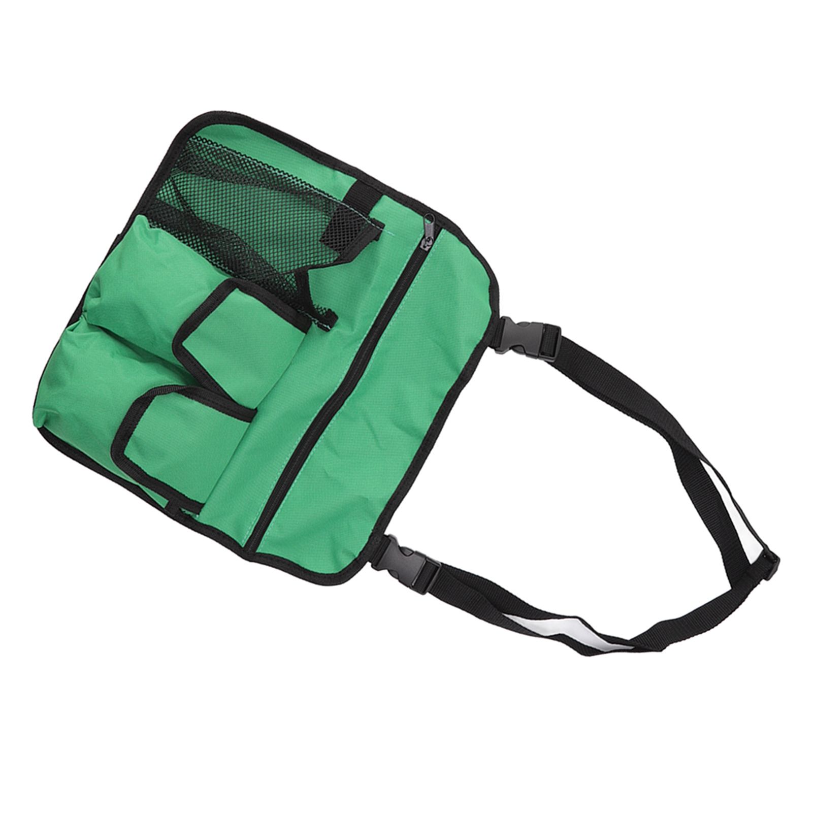 Camping Chair Hanging Bag Waterproof Oxford Cloth Adjustable Portable Beach Chairs Side Storage Bags for Outdoor Green — image 5