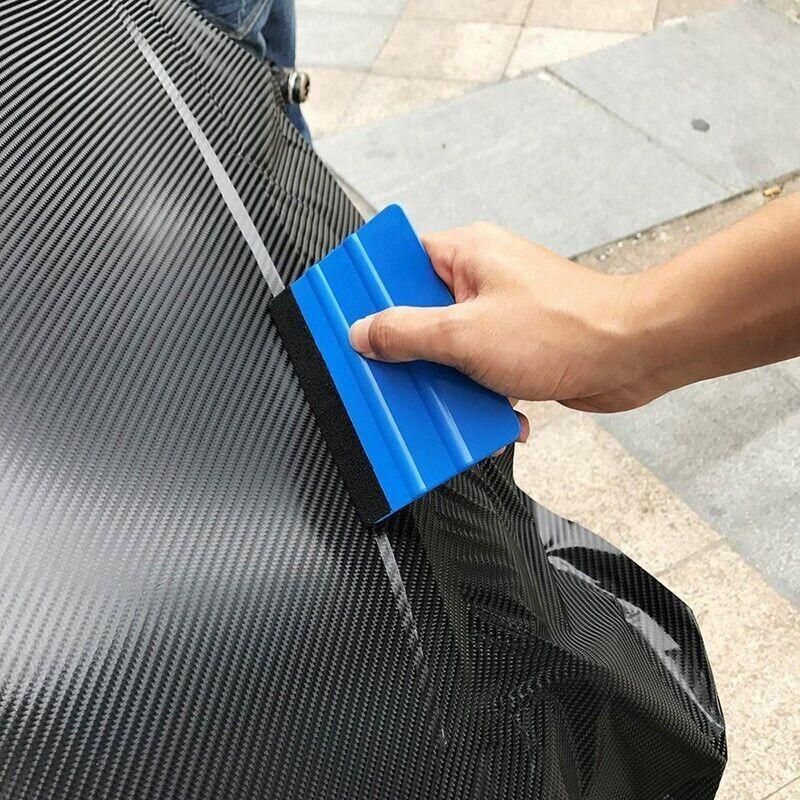 4Pcs Car Wrapping Vinyl Squeegee Scraper Tool Wrap Soft Felt Edge Sticker Tools — image 5
