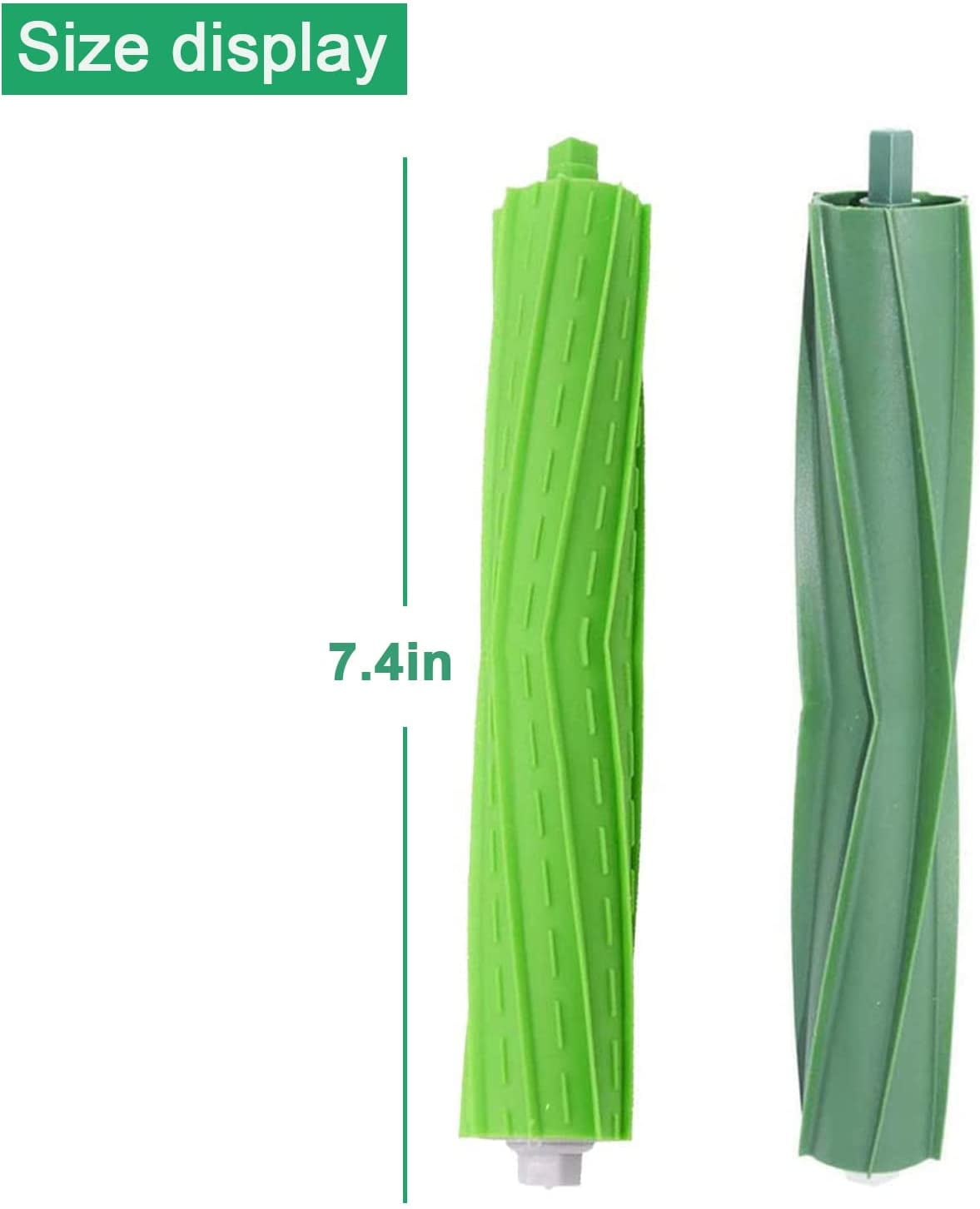 Replacement Parts for iRobot Roomba E, I and J Series - Includes Multi-Surface Rubber Brush & High Performance Filter 1+1 β image 5