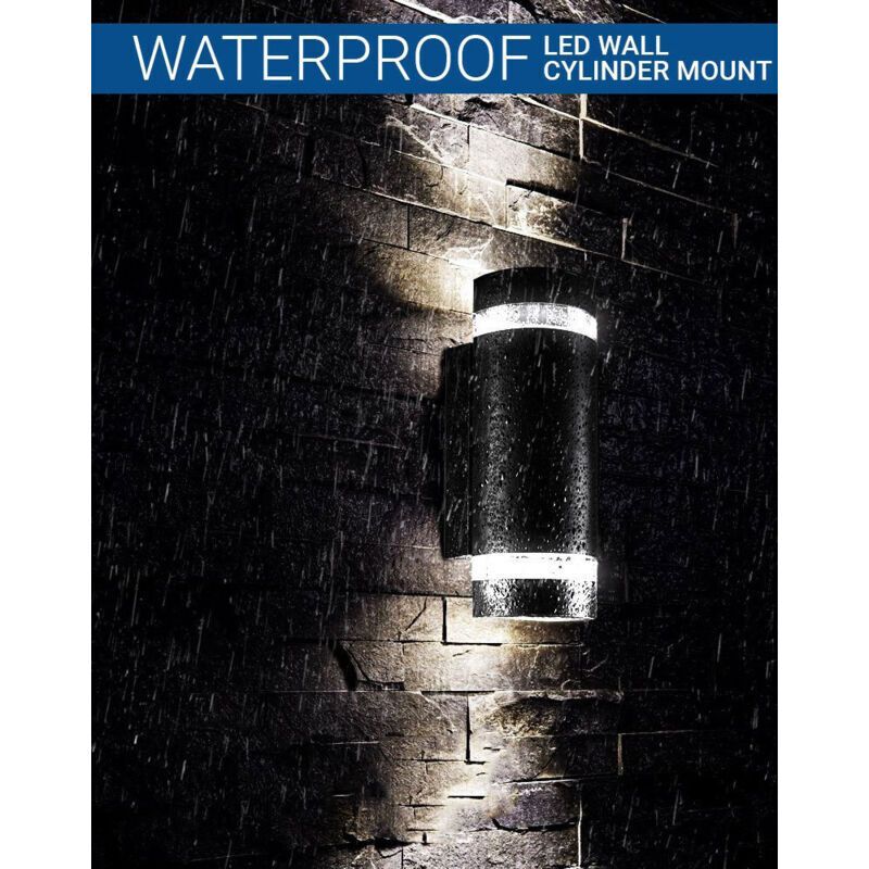 Outdoor Wall Light, up to 35W GU10, IP65 Waterproof Garden Light for Patio, Deck, Garden, Hallway, Balcony, Porch — image 3