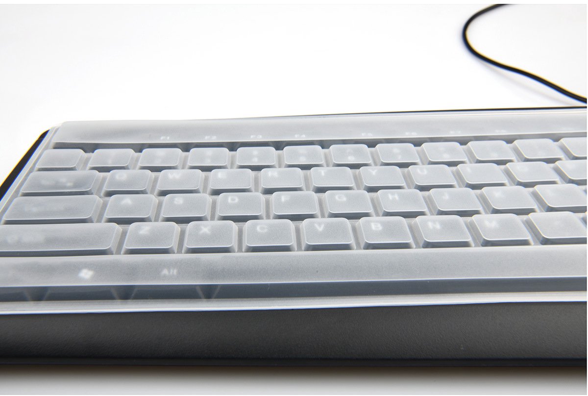Keyboard Cover - Keyboard Protector - Silicone - Waterproof - Dust and Splashproof - Keyboard Protection - Cover - Dust Cover for Keyboard - For Keyboards โ image 2