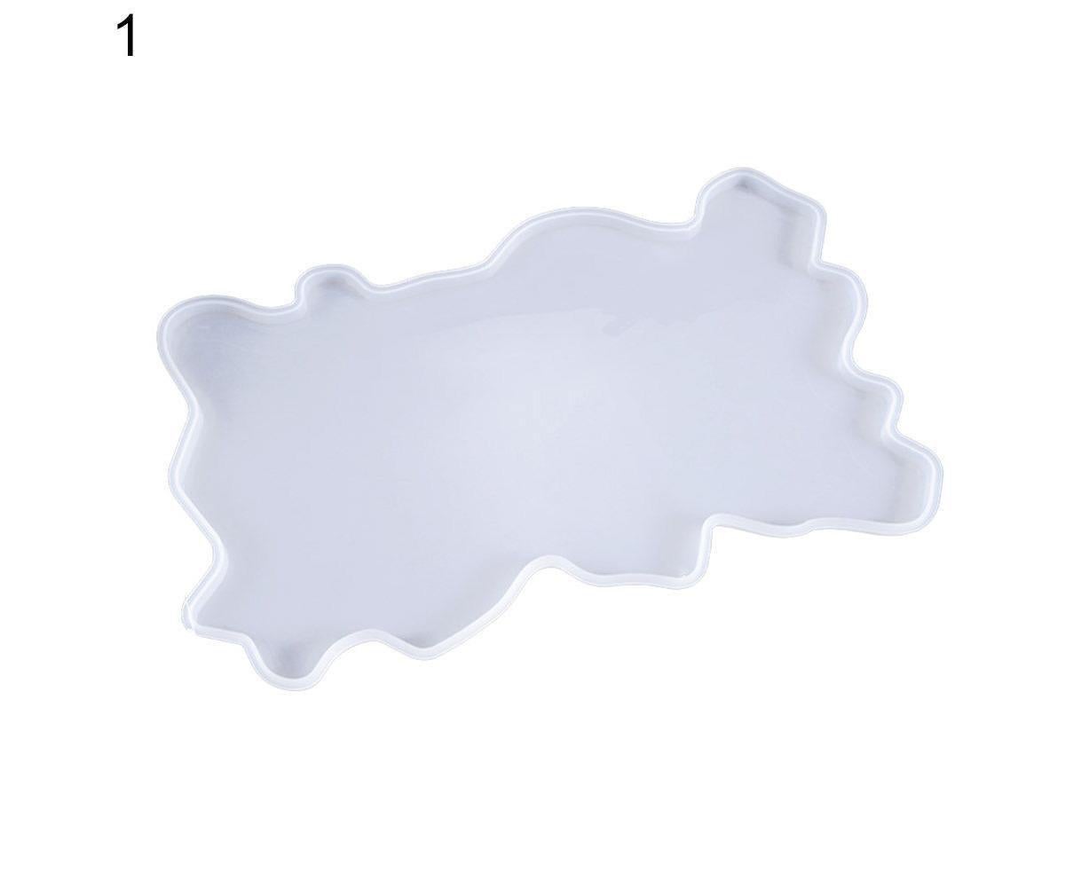 Craft Tray Plate Fruit Bowl Silicone Square Rectangle Shape Resin Mold DIY Tool-3# โ image 4