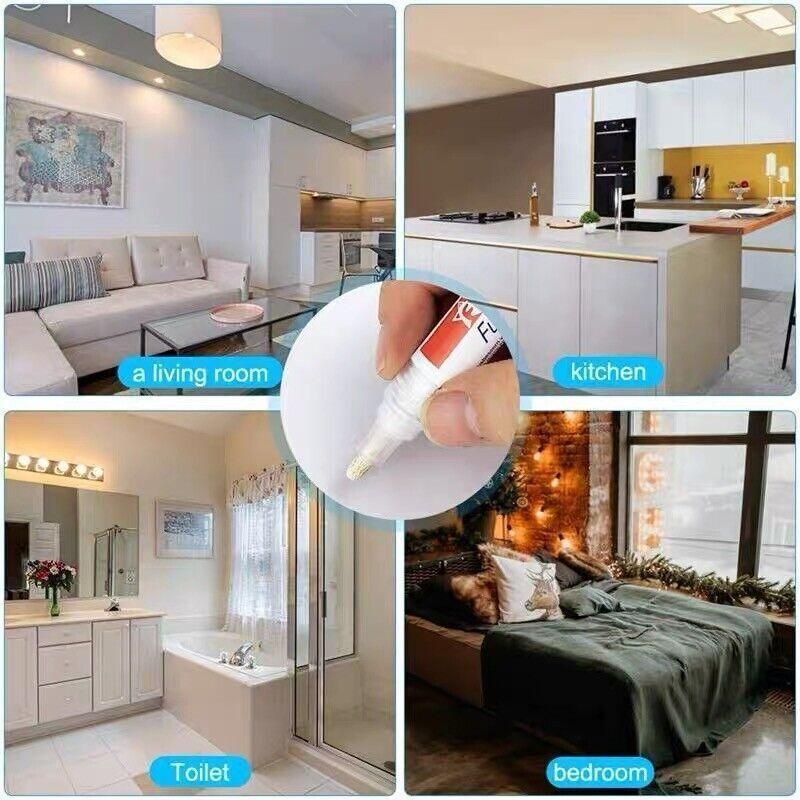 Tile Styling Pen Bathroom Floor Waterproof And Mildew Grout Marker Repair Pens - Grey โ image 6